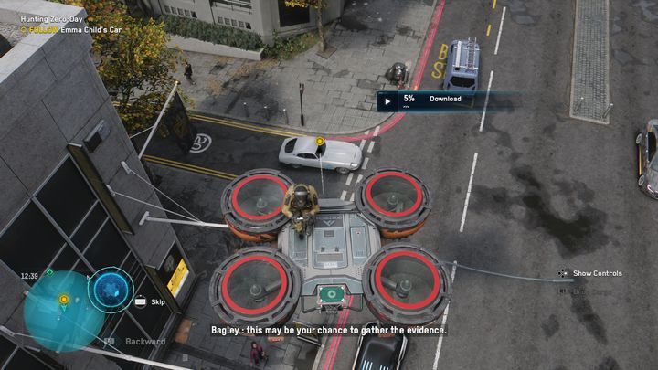 Twoim ostatnim zadaniem będzie podążanie za samochodem, który jest oznaczony na mapie - Watch Dogs Legion: Polowanie na Zero-Day - solucja, opis przejścia - Watch Dogs Legion - poradnik do gry