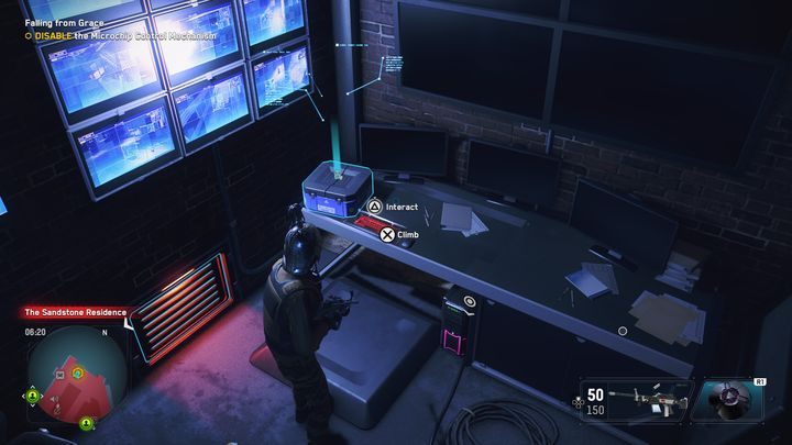 Wejdź do pomieszczenia, które przed chwilą się otworzyło, następnie podejdź do komputera i wejdź z nim w interakcję - Watch Dogs Legion: Upadek z piedestału - solucja, opis przejścia - Watch Dogs Legion - poradnik do gry