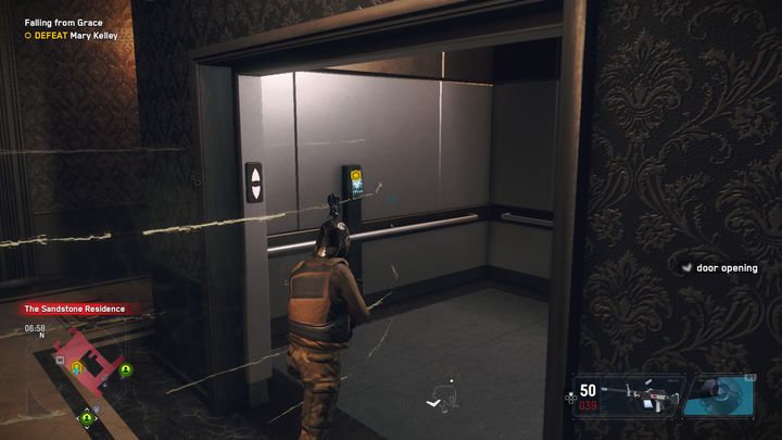 Gdy licznik dojdzie do 100%, pokonaj resztę przeciwników i udaj się do windy - Watch Dogs Legion: Upadek z piedestału - solucja, opis przejścia - Watch Dogs Legion - poradnik do gry