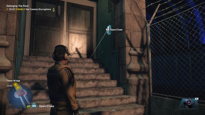 Otwórz drzwi i kieruj się na najwyższe piętro - Watch Dogs Legion: Przycinanie pazurków - solucja, opis przejścia - Watch Dogs Legion - poradnik do gry