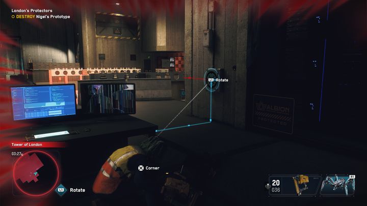 Po prawej stronie znajdują się przełączniki - Watch Dogs Legion: Obrońcy Londynu - solucja, opis przejścia - Watch Dogs Legion - poradnik do gry