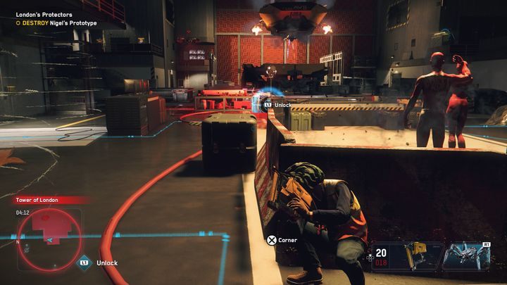 Gdy zadasz mu dość obrażeń, schowa swoje słabe punkty i walka zacznie się na nowo - Watch Dogs Legion: Obrońcy Londynu - solucja, opis przejścia - Watch Dogs Legion - poradnik do gry