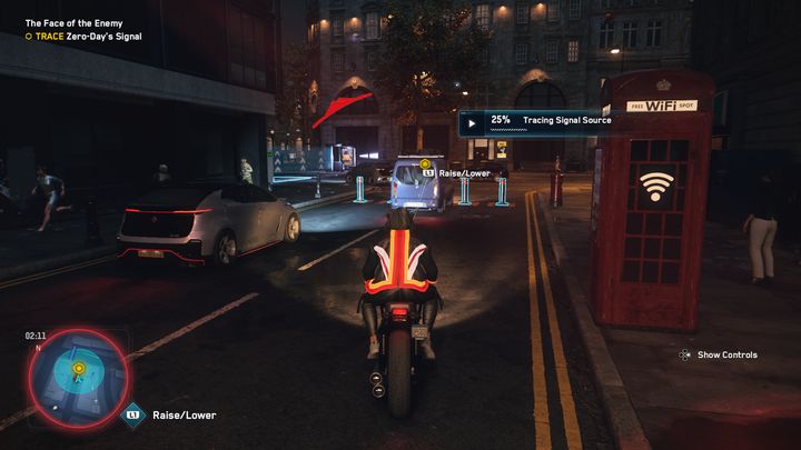 Furgonetkę możesz zatrzymać na wiele sposobów, jest ona szybka, a ponadto przeciwnicy nie pomagają w doganianiu pojazdu - Watch Dogs Legion: Twarz wroga - solucja, opis przejścia - Watch Dogs Legion - poradnik do gry
