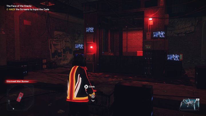 Na samym początku pojawi się lewy górny, prawy górny oraz lewy dolny - Watch Dogs Legion: Twarz wroga - solucja, opis przejścia - Watch Dogs Legion - poradnik do gry