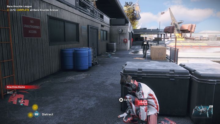 Fiolka kokainy znajduje się w Nine Elms Docks - Watch Dogs Legion: Relikty - mapa Nine Elms, lokacje - Watch Dogs Legion - poradnik do gry