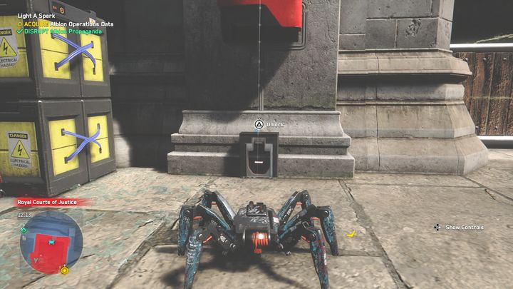 Spiderbot to gadżet do którego dostęp możesz już mieć na samym początku gry - Watch Dogs Legion: Porady na start - Watch Dogs Legion - poradnik do gry