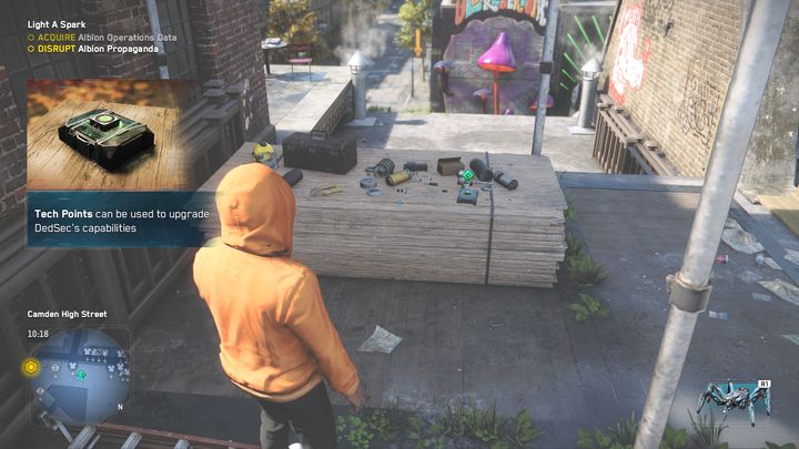 Tech Points przydadzą ci się w głównej mierze do ulepszania i odblokowywania rzeczy takich jak nowe bronie, czy gadżety, oraz ulepszenia do hakowania - Watch Dogs Legion: Porady na start - Watch Dogs Legion - poradnik do gry