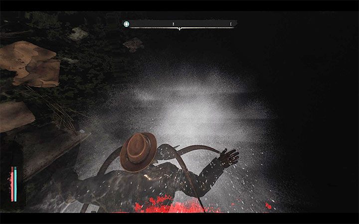 Reed potrafi pływać, aczkolwiek wskakiwanie do wody nigdy nie jest dobrym pomysłem - Porady na start The Sinking City - The Sinking City - poradnik do gry