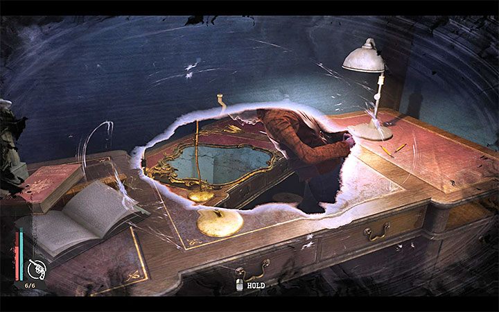 2) Korzystanie z Oka Umysłu - Okazja do użycia tego gadżetu może pojawić się podczas zwykłej eksploracji okolicy - Prowadzenie śledztw w The Sinking City - The Sinking City - poradnik do gry