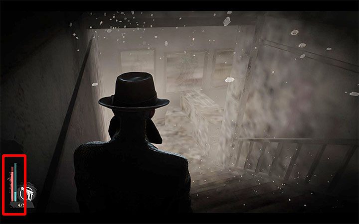 Paski zdrowia głównego bohatera widoczne są w lewym dolnym rogu ekranu - Jak wyleczyć bohatera w The Sinking City? - The Sinking City - poradnik do gry