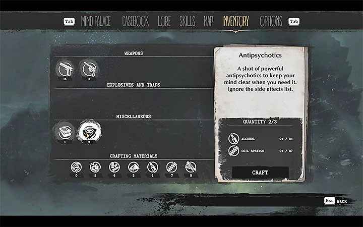 Zdrowie psychiczne może samoczynnie odnawiać się, ale jest to powolny proces - Jak wyleczyć bohatera w The Sinking City? - The Sinking City - poradnik do gry