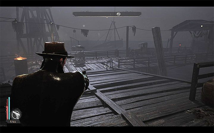 Po wkroczeniu do nowej lokacji zachowaj ostrożność, bo w okolicy spotkasz kilka małych potworów - Zagubieni na morzu (Lost At Sea) | Solucja The Sinking City - The Sinking City - poradnik do gry