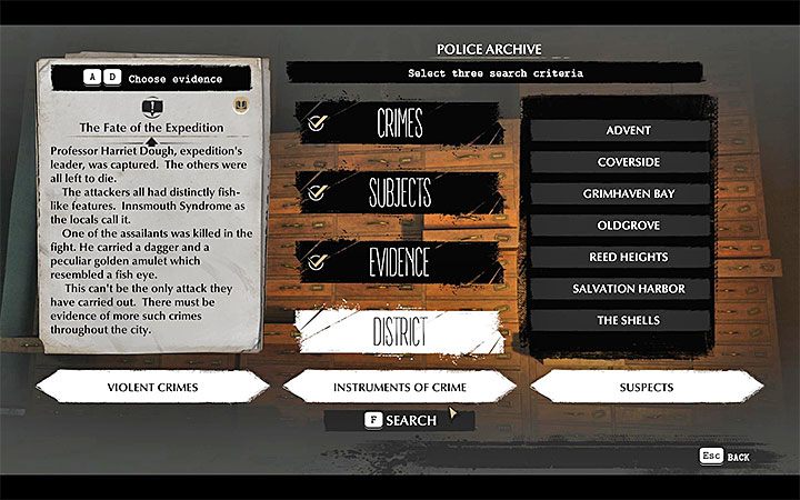 Sprawa ta rozpoczyna się automatycznie po ukończeniu śledztwa Zagubieni na morzu - Quid Pro Quo | Solucja The Sinking City - The Sinking City - poradnik do gry