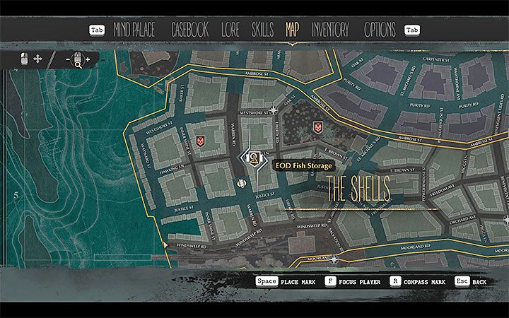 Nowy cel podróży to magazyn rybny ZD (EOD Fish Storage) - Quid Pro Quo | Solucja The Sinking City - The Sinking City - poradnik do gry