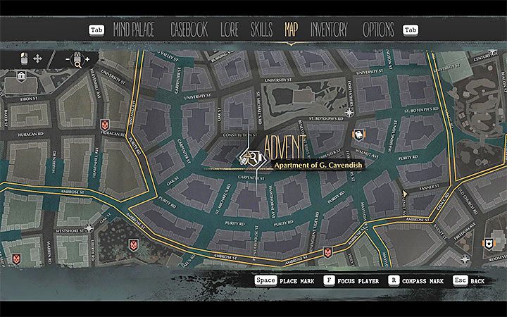 Mieszkanie Georgea Cavendisha (Apartment of G - Quid Pro Quo | Solucja The Sinking City - The Sinking City - poradnik do gry
