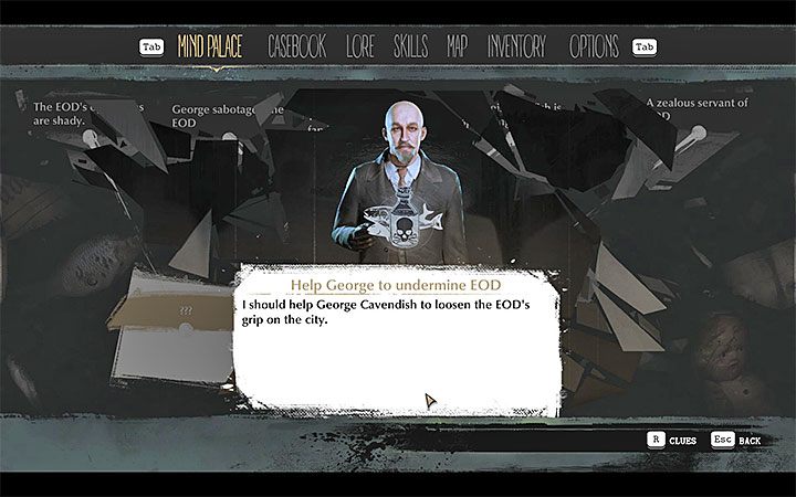 Po wysłuchaniu argumentów Cavendisha będziesz miał chwilę żeby się zastanowić nad jego propozycją - Quid Pro Quo | Solucja The Sinking City - The Sinking City - poradnik do gry