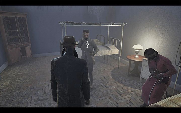 Skorzystaj ze schodów prowadzących na wyższe piętro (poziom 2) - Ojcowie i synowie (Fathers and Sons) | Solucja The Sinking City - The Sinking City - poradnik do gry