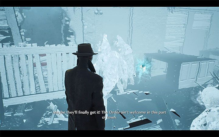 Po pozbyciu się wrogów rozpocznij eksplorację budynku - Na łeb, na szyję (Nosedive) | Solucja The Sinking City - The Sinking City - poradnik do gry