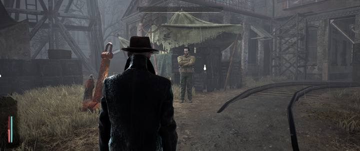 W zadaniu Dary morza (Bounty of the Sea) musisz w pierwszej kolejności pogadać z mężczyzną: znajdziesz go przed wejściem na teren Oakmont City Port, po drugiej stronie ulicy Deepshore Road (w dzielnicy Grimhaven Bay) - Dary morza | Sprawy poboczne w The Sinking City - The Sinking City - poradnik do gry