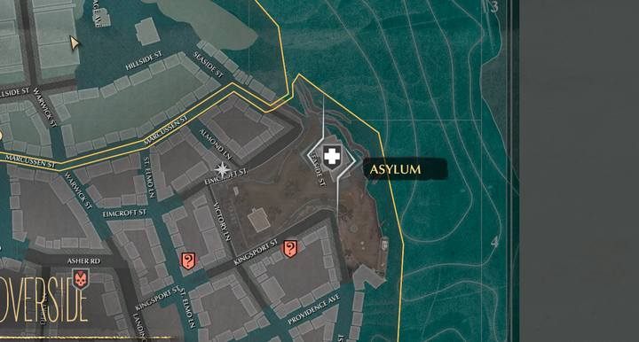 Szpital psychiatryczny - Po drugiej stronie lustra | Sprawy poboczne w The Sinking City - The Sinking City - poradnik do gry