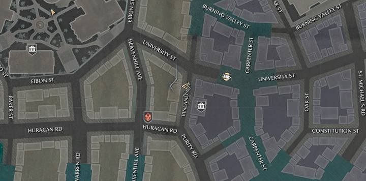 Wejdź do budynku o białych drzwiach - Nadgodziny | Sprawy poboczne w The Sinking City - The Sinking City - poradnik do gry