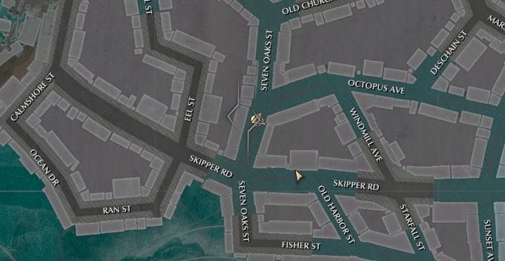 Wejdź do budynku z łódki - Nadgodziny | Sprawy poboczne w The Sinking City - The Sinking City - poradnik do gry