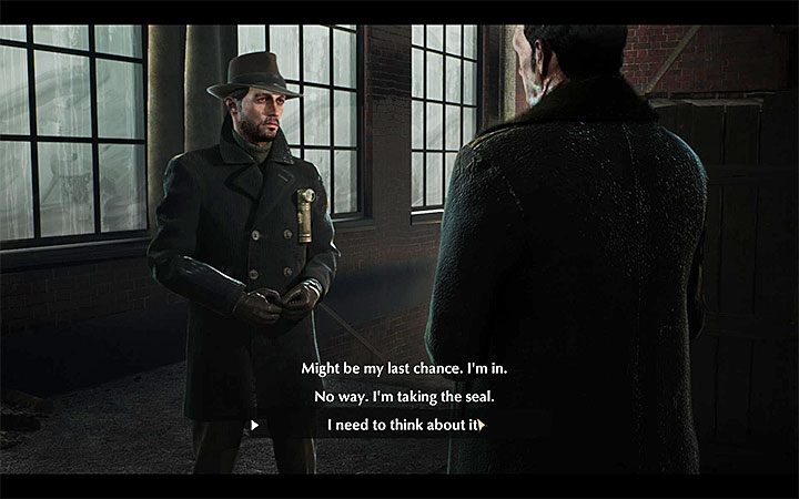 W trakcie rozgrywania tego śledztwa konieczna staje się eksploracja fabryki konserw - Ważne wybory w grze The Sinking City - The Sinking City - poradnik do gry