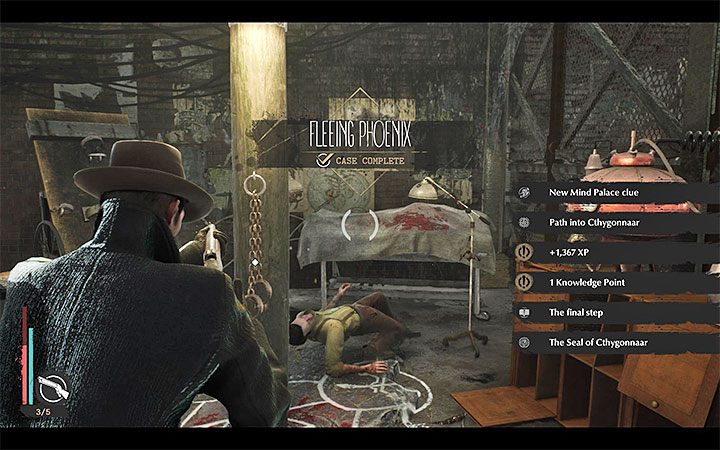 Josepha możesz zamordować przede wszystkim w ramach rozgrywania wariantu 2 - Frunący Feniks (Fleeing Phoenix) | Solucja The Sinking City - The Sinking City - poradnik do gry