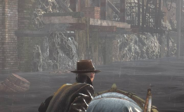 Możesz w każdej chwili opuścić łódź, by np - Eksploracja w The Sinking City - The Sinking City - poradnik do gry