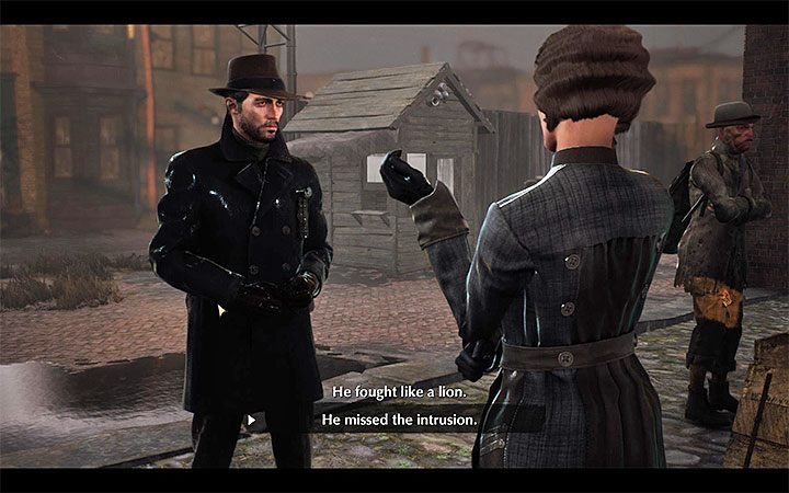 Po powrocie do Anny na Targu rybnym (Fish Market) wybierz opcję dialogową dotyczącą złamania obietnicy i oskarżenia Daryla o dopuszczenie do włamania do magazynu, dzięki czemu spotka go za to kara - Szczery do bólu (Brutal Honesty) | Trofea The Sinking City - The Sinking City - poradnik do gry