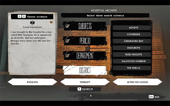 Udaj się do recepcji na parterze i porozmawiaj z doktorem Grantem - Ugoda z diabłem (Deal with the Devil) | Solucja The Sinking City - The Sinking City - poradnik do gry