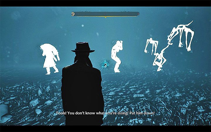 Pojawi się błękitny obłok, a więc możesz przystąpić do retrokognicji - Ugoda z diabłem (Deal with the Devil) | Solucja The Sinking City - The Sinking City - poradnik do gry