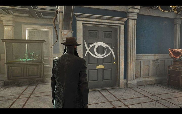 Na sam koniec powróć na parter posiadłości - Ugoda z diabłem (Deal with the Devil) | Solucja The Sinking City - The Sinking City - poradnik do gry