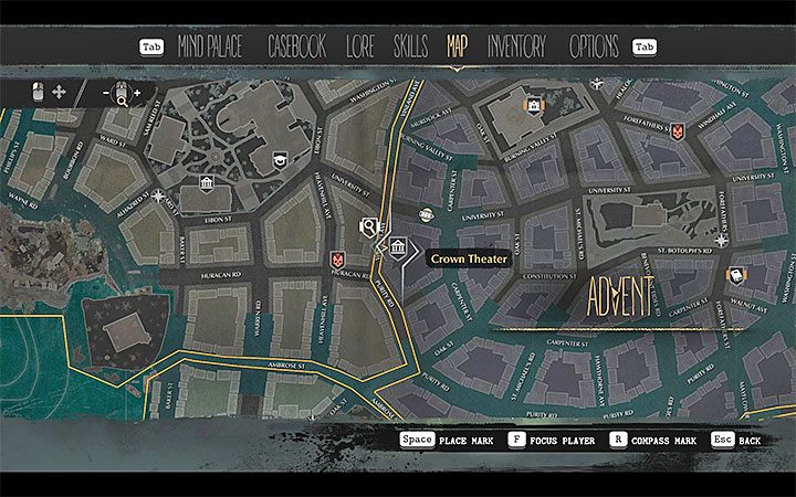 Ostatnia część opisywanej sprawy jest do zaliczenia niezależnie jak zachowałeś się w trakcie spotkania z Ebernoteem - Ugoda z diabłem (Deal with the Devil) | Solucja The Sinking City - The Sinking City - poradnik do gry