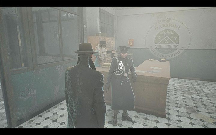 Akcję wznowisz w jednej z cel Komendy policji w Oakmont (Oakmont Police Department) - W obronie własnej (Self-Defense) | Solucja The Sinking City - The Sinking City - poradnik do gry