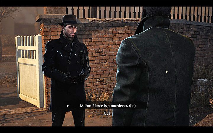 Ostatni krok to przedstawienie pozyskanego (a konkretnie sfałszowanego) dowodu rzeczowego - W obronie własnej (Self-Defense) | Solucja The Sinking City - The Sinking City - poradnik do gry