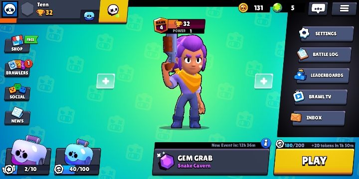 Jeśli chcesz zmienić język w grze Brawl Stars, musisz wejść pierw w opcje - Jak zmienić język w Brawl Stars? - Brawl Stars - poradnik do gry