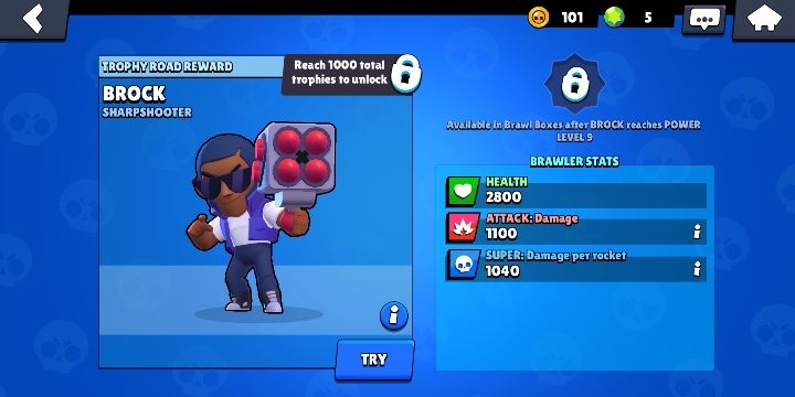 Postać Brocka odblokujesz, zdobywając 1000 pucharów - Brock | Postacie w Brawl Stars - Brawl Stars - poradnik do gry