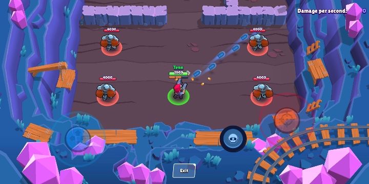 Colt wystrzeliwuje salwę sześciu pocisków, pojedynczy pocisk zadaje niewielkie obrażenia, lecz jeśli wszystkie trafią w przeciwnika - są zabójcze - Colt | Postacie w Brawl Stars - Brawl Stars - poradnik do gry