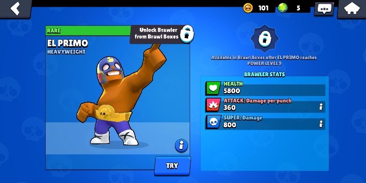 Postać El Primo możesz zdobyć ze skrzyń - El Primo | Postacie w Brawl Stars - Brawl Stars - poradnik do gry