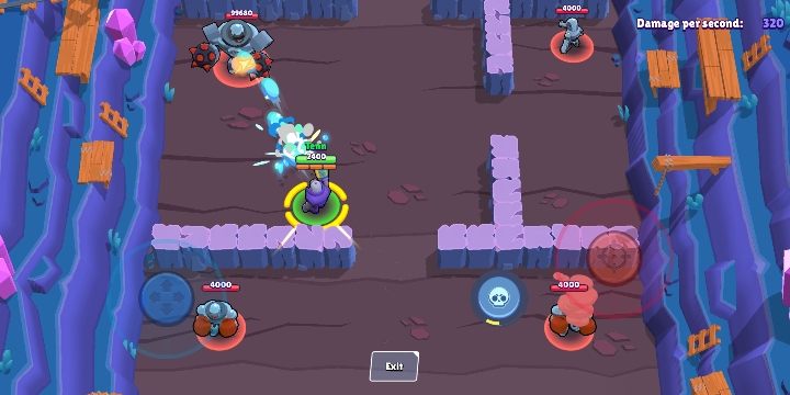 Kiedy używa swojego superataku, wystrzeliwuje większe i lecące na większą odległość odskakujące kule, które mogą dalej podróżować po trafieniu wroga - Rico | Postacie w Brawl Stars - Brawl Stars - poradnik do gry