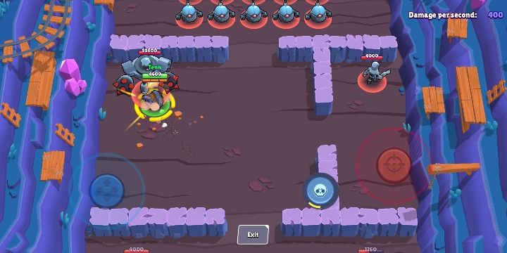 Darryl toczy się bardzo szybko przez krótki dystans, odbijając się od murów i uderzając o wszystko, co stanie mu na drodze - Darryl | Postacie w Brawl Stars - Brawl Stars - poradnik do gry