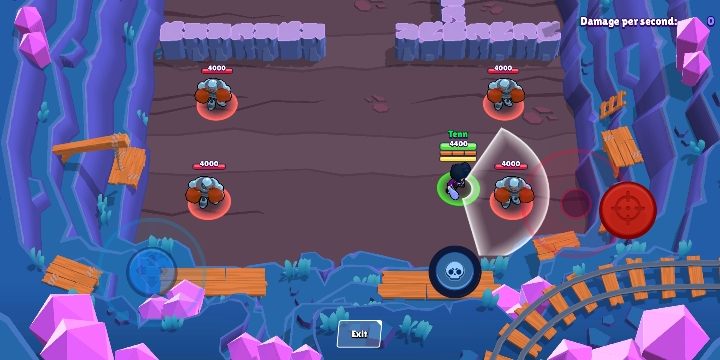 Bibi wymachuje swoim kijem, uderzając przy tym pobliskich przeciwników - Bibi | Postacie w Brawl Stars - Brawl Stars - poradnik do gry