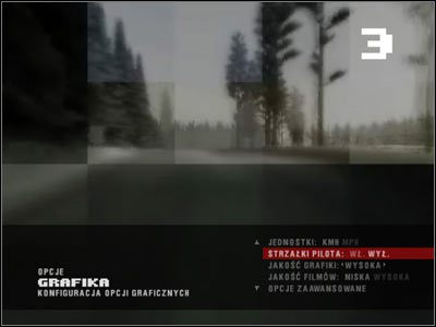 Najcięższe warunki dla karty graficznej są w Grecji, gdzie są niekiedy bardzo duże przestrzenie do rysowania - Grafika | Ustawienia | Colin McRae Rally 3 - Colin McRae Rally 3 - poradnik do gry