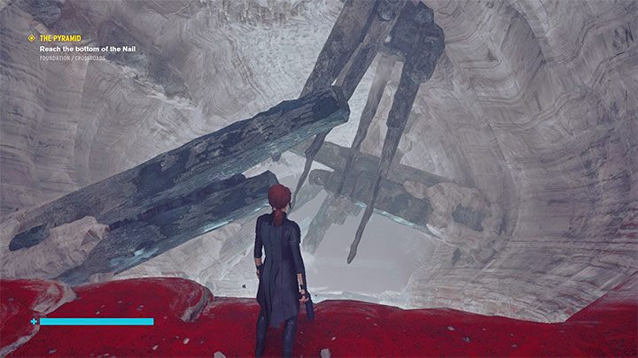 Rozpocznij przeprawę przez niezbadaną jeszcze część jaskiń - Control Foundation: Piramida - solucja, opis przejścia - Control - poradnik do gry