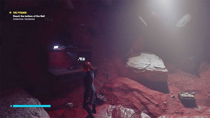 Liniowa ścieżka doprowadzi cię do punktu kontroli Skrzyżowanie dolne (Lower Crossroads) - Control Foundation: Piramida - solucja, opis przejścia - Control - poradnik do gry