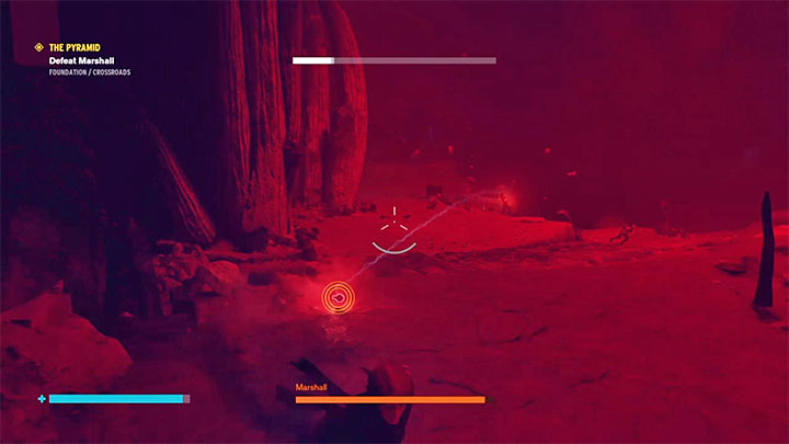 Marshall dysponuje bronią dystansową i może również podrzucać Jesse granaty - Control Foundation: Piramida - solucja, opis przejścia - Control - poradnik do gry