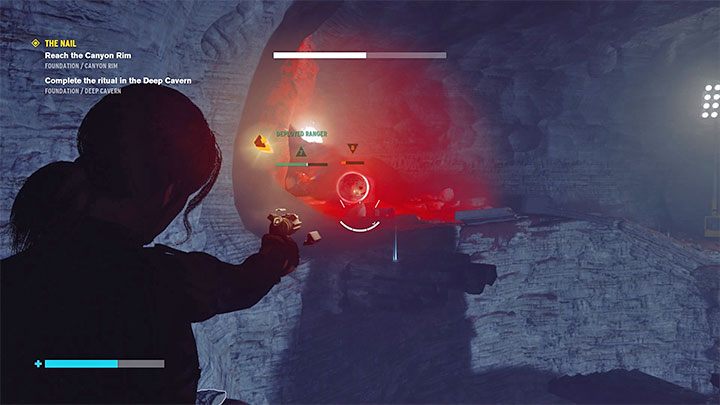 Na samym początku nowej lokacji znajdziesz terminal do wzywania pomocnika - Control Foundation: Gwóźdź - Obrzeża kanionu i Obszar badań gamma - solucja - Control - poradnik do gry