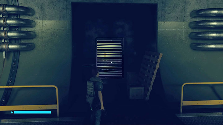 W Kanałach wentylacyjnych strefy załadunkowej rozglądaj się za mijaną po drodze kratką, którą pokazuje obrazek - Control AWE: Kolejny bałagan Usunięcie Pleśni - solucja, opis przejścia - Control - poradnik do gry