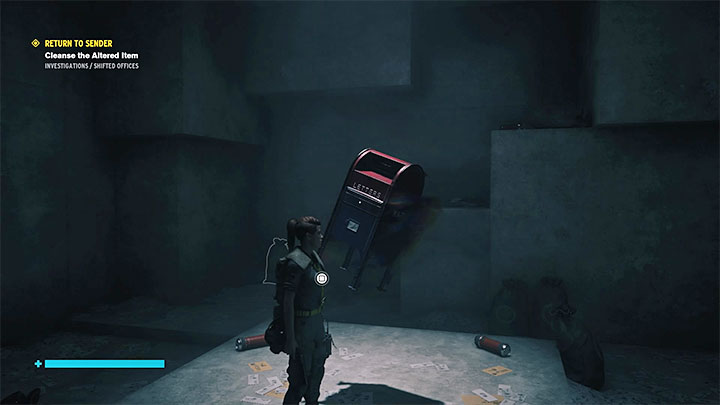 Po wysłaniu 3 listów-łańcuszków powróć do Przeobrażonych biur gdzie rozpoczynałeś ten quest - Control AWE: Zwrócone do nadawcy - solucja, opis przejścia - Control - poradnik do gry